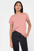 Relaxed Fit Vintage Women's T-shirt Pink