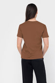 Relaxed Women's T-shirt Latte