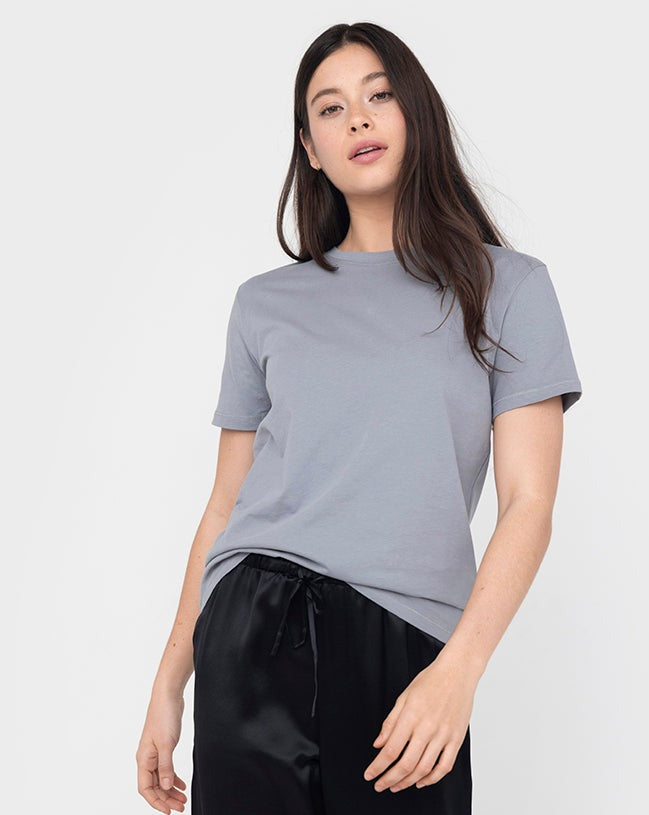 Relaxed Women&#39;s T-shirt Slate Grey