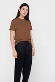 Relaxed Women's T-shirt Latte