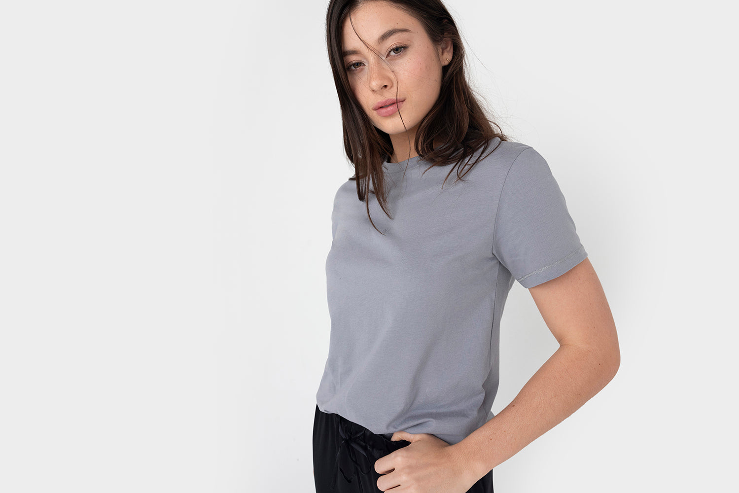 Relaxed Crew Neck T-Shirt