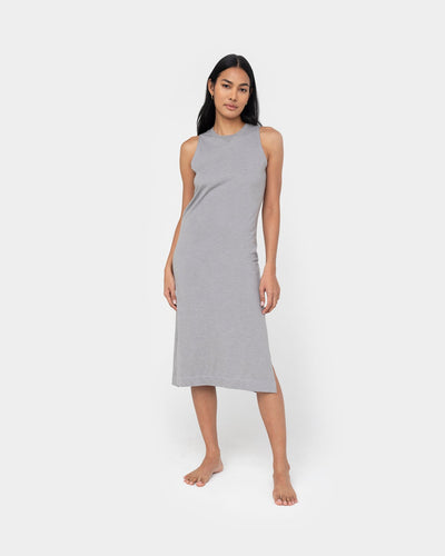 Relaxed Midi Muscle Dress