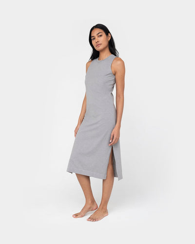 Relaxed Midi Muscle Dress