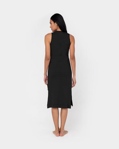 Relaxed Midi Muscle Dress