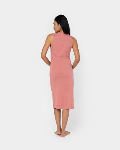 Relaxed Midi Muscle Dress