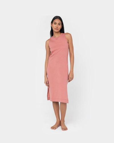 Relaxed Midi Muscle Dress