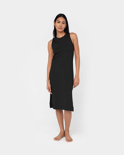 Relaxed Midi Muscle Dress