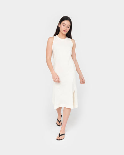 Relaxed Midi Muscle Dress