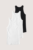 Rib Fitted Racer Tank Pack (Toss the Dice)